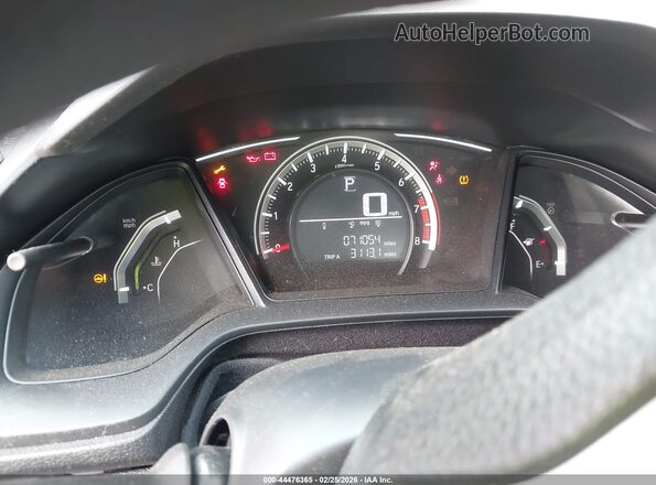 2HGFC2F54JH569660 2018 HONDA CIVIC Dark Blue Вид задних сидений