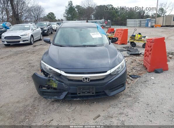 2HGFC2F54JH569660 2018 HONDA CIVIC Dark Blue Вид панели приборов