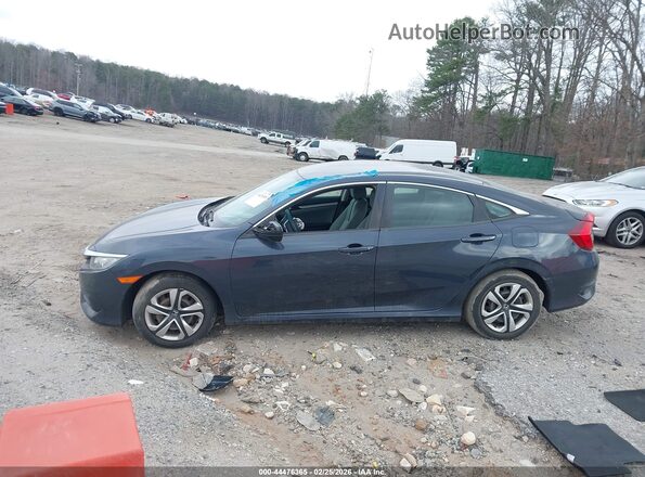 2HGFC2F54JH569660 2018 HONDA CIVIC Dark Blue Вид задней части салона