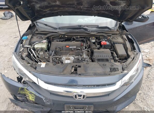 2HGFC2F54JH569660 2018 HONDA CIVIC Dark Blue Вид сзади