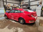 2019 Honda Civic Lx Red vin: 2HGFC2F55KH041630