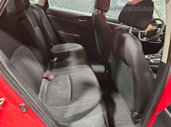 2HGFC2F55KH041630 2019 HONDA CIVIC Red Вид задніх сидінь