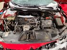 2019 Honda Civic Lx Red vin: 2HGFC2F55KH041630