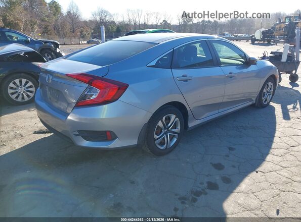 2HGFC2F56HH505422 2017 HONDA CIVIC Серебряный Задняя правая четверть