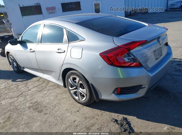 2HGFC2F56HH505422 2017 HONDA CIVIC Серебряный Задняя левая четверть