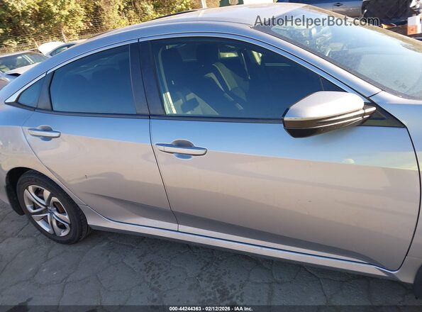 2HGFC2F56HH505422 2017 HONDA CIVIC Серебряный Вид задней части салона