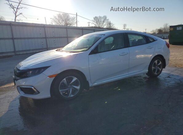 2HGFC2F60KH565809 2019 HONDA CIVIC White Front left