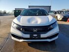 2019 Honda Civic Lx White vin: 2HGFC2F60KH565809