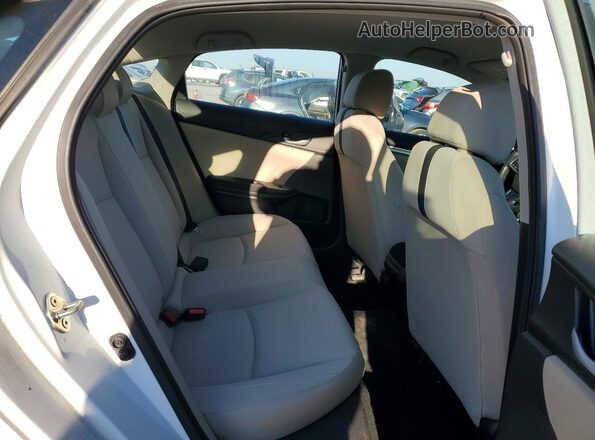2HGFC2F60KH565809 2019 HONDA CIVIC White Rear seats view