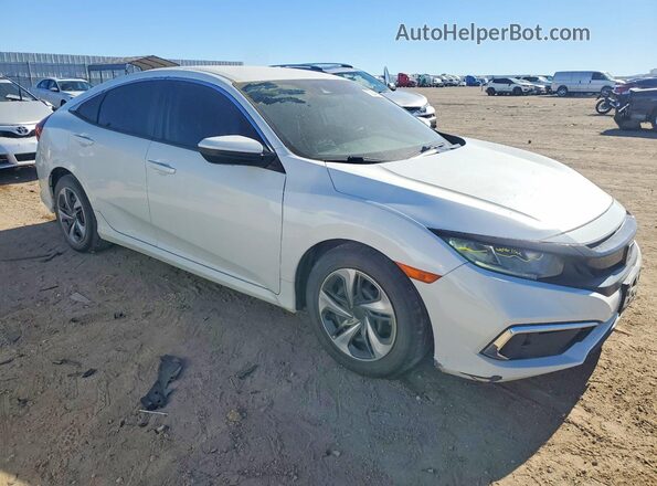 2HGFC2F61KH557914 2019 HONDA CIVIC White Front right