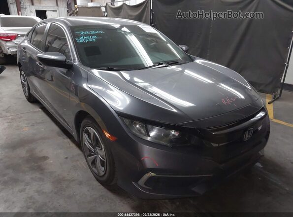 2HGFC2F63KH577209 2019 HONDA CIVIC Gray წინა მარჯვენა