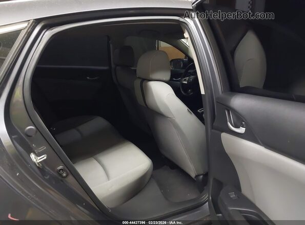 2HGFC2F63KH577209 2019 HONDA CIVIC Gray VIN კოდის სტიკერის ხედი