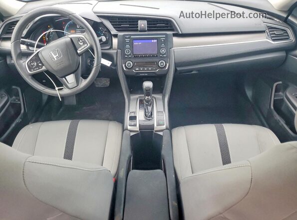 2HGFC2F64KH522820 2019 HONDA CIVIC Gray წინა პანელის ხედი