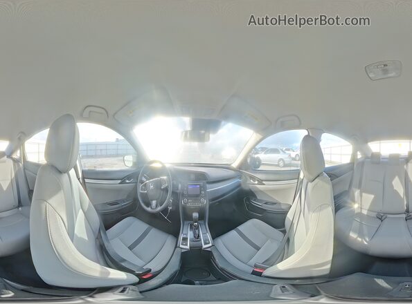 2HGFC2F64KH522820 2019 HONDA CIVIC Gray სალონის 360-გრადუსიანი ხედი
