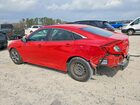 2019 Honda Civic Lx Red vin: 2HGFC2F65KH560895