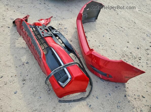 2HGFC2F65KH560895 2019 HONDA CIVIC Red Вид підкапотного простору