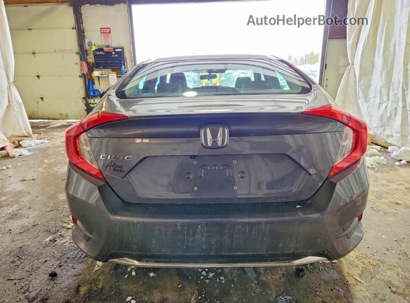2HGFC2F65KH576353 2019 HONDA CIVIC Charcoal უკანა ხედი