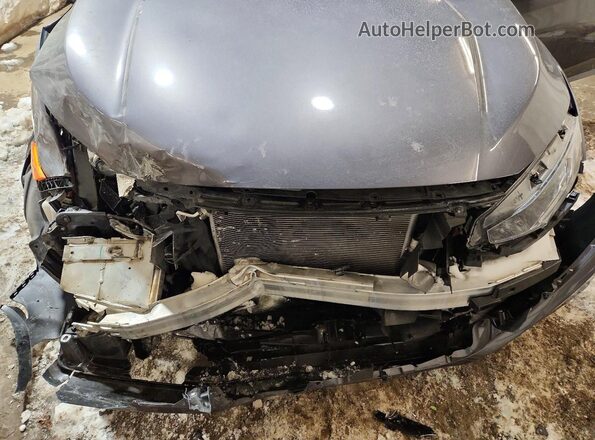 2HGFC2F65KH576353 2019 HONDA CIVIC Charcoal უკანა სალონის ხედი