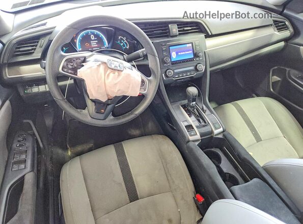 2HGFC2F65KH576353 2019 HONDA CIVIC Charcoal წინა პანელის ხედი