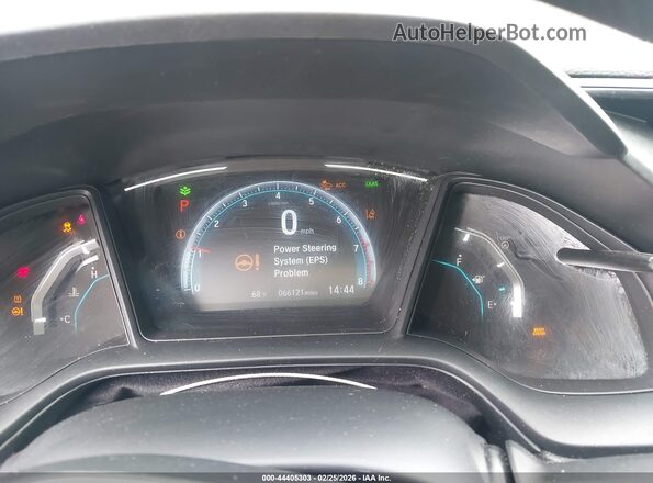 2HGFC2F65LH552524 2020 HONDA CIVIC Серый Вид задних сидений