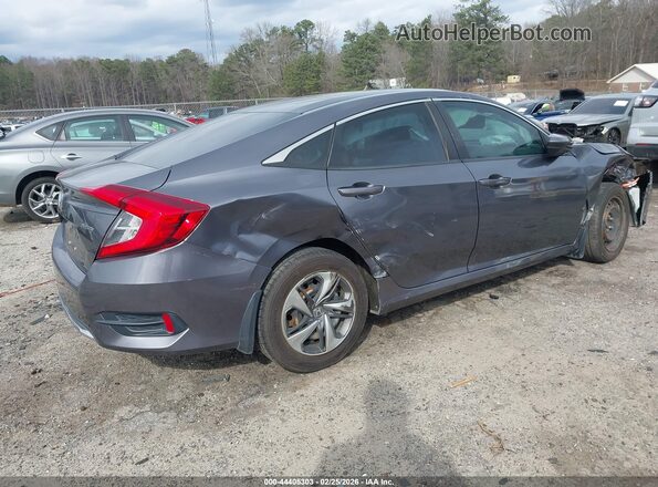 2HGFC2F65LH552524 2020 HONDA CIVIC Серый Задняя правая четверть