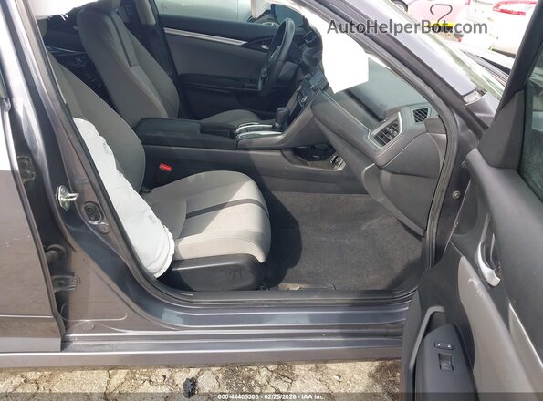 2HGFC2F65LH552524 2020 HONDA CIVIC Серый Вид салона спереди