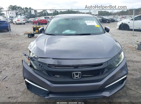 2HGFC2F65LH552524 2020 HONDA CIVIC Серый Вид щитка приборов