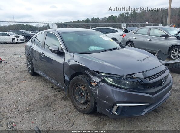 2HGFC2F65LH552524 2020 HONDA CIVIC Серый Вид спереди