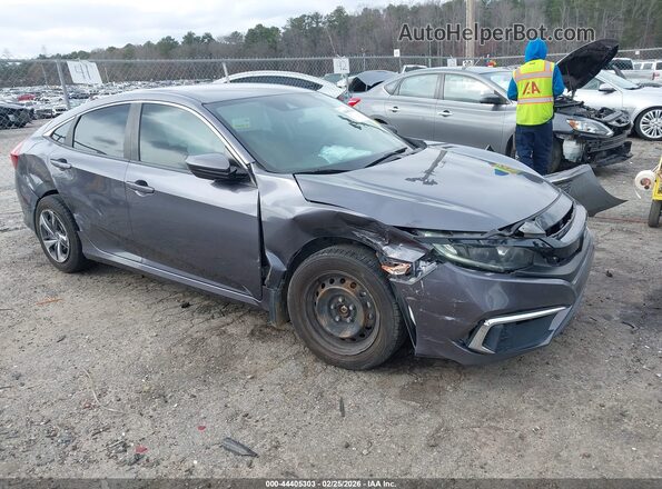 2HGFC2F65LH552524 2020 HONDA CIVIC Серый Передняя правая четверть