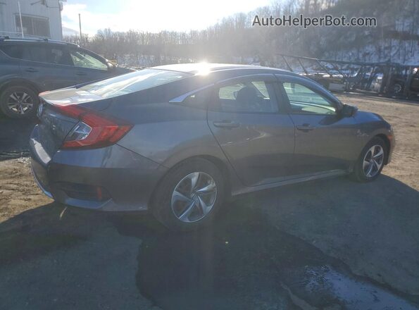 2HGFC2F67KH558386 2019 HONDA CIVIC Gray უკანა მარჯვენა