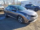 2019 Honda Civic Lx Gray vin: 2HGFC2F67KH558386