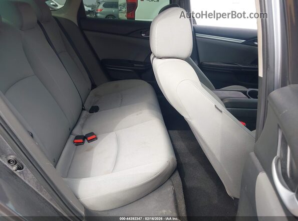 2HGFC2F67KH595731 2019 HONDA CIVIC Gray Widok naklejki z numerem VIN