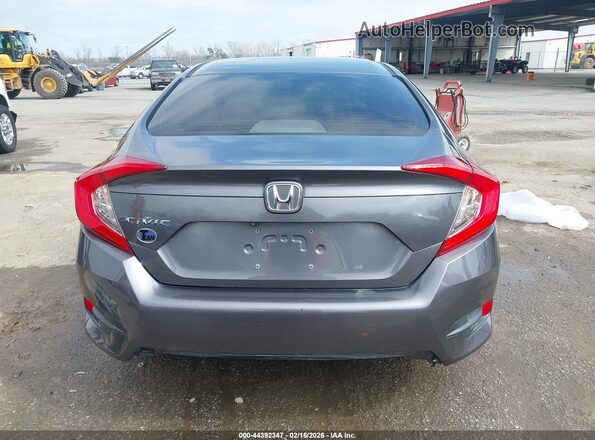 2HGFC2F67KH595731 2019 HONDA CIVIC Gray 