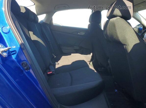 2HGFC2F6XKH506878 2019 HONDA CIVIC Blue Vista de los asientos traseros