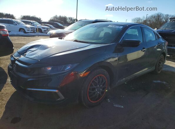 2HGFC2F6XKH581578 2019 HONDA CIVIC Black Front left