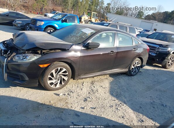 2HGFC2F70GH506288 2016 HONDA CIVIC Черный Панорамный вид салона 360°