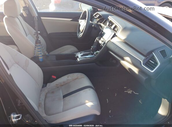 2HGFC2F70GH506288 2016 HONDA CIVIC Черный Вид салона спереди