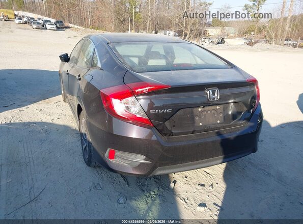 2HGFC2F70GH506288 2016 HONDA CIVIC Черный Задняя левая четверть