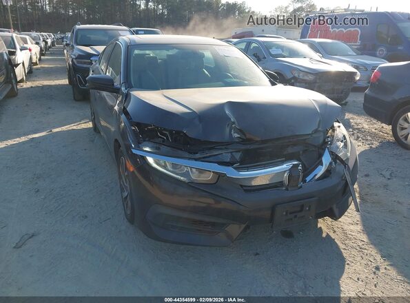 2HGFC2F70GH506288 2016 HONDA CIVIC Черный Передняя правая четверть