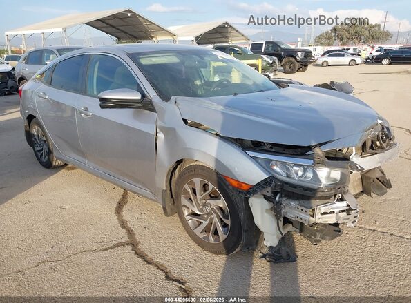 2HGFC2F72HH545465 2017 HONDA CIVIC Серебряный Передняя правая четверть