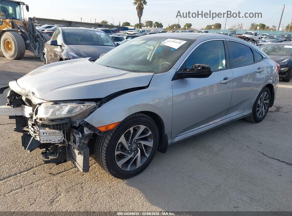 2HGFC2F72HH545465 2017 HONDA CIVIC Серебряный Передняя левая четверть
