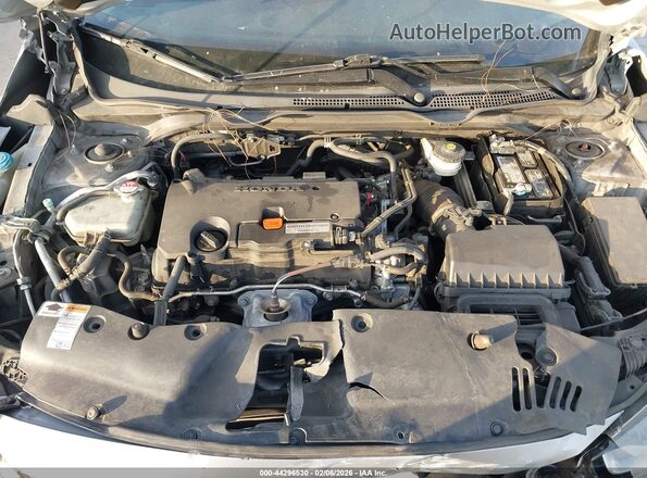 2HGFC2F72HH545465 2017 HONDA CIVIC Серебряный Вид сзади