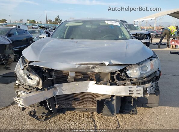 2HGFC2F72HH545465 2017 HONDA CIVIC Серебряный Вид щитка приборов