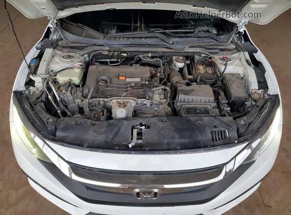2HGFC2F77HH505589 2017 HONDA CIVIC Белый Вид задней части салона