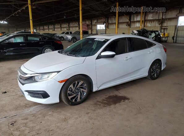 2HGFC2F77HH505589 2017 HONDA CIVIC Белый Передняя левая четверть