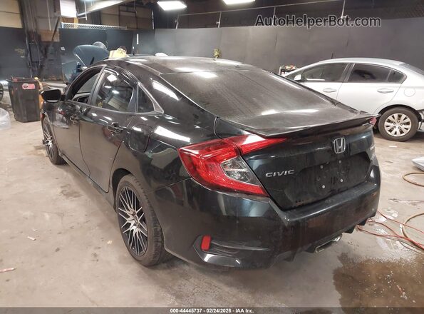 2HGFC2F80KH522251 2019 HONDA CIVIC Black Rear left