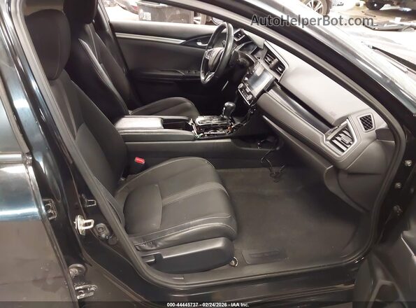 2HGFC2F80KH522251 2019 HONDA CIVIC Black Front interior view