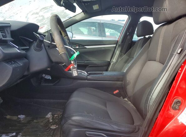 2HGFC2F82KH510229 2019 HONDA CIVIC Red Vista interior delantera
