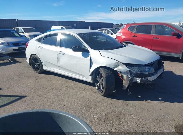 2HGFC2F82LH601292 2020 HONDA CIVIC White Przód prawy