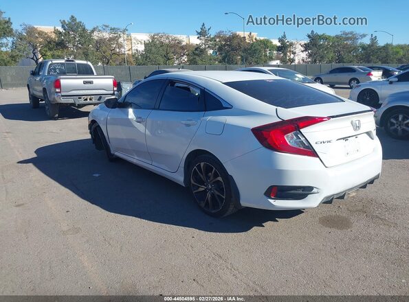 2HGFC2F82LH601292 2020 HONDA CIVIC White Tył lewy